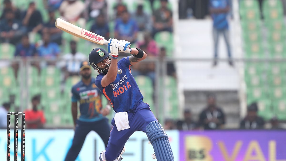 Virat Kohli in action against Sri Lanka in the 3rd ODI in Thiruvananthapuram on Sunday
