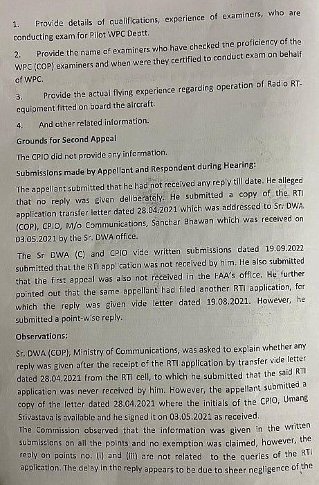 Ministry’s examiners harass aspiring pilots, DGCA must act to preempt mishaps: Pilots’ body