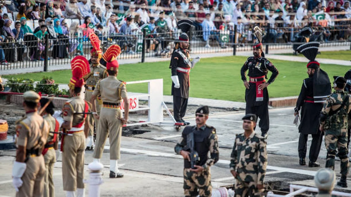 Attari-Wagah border, Amritsar (Getty Images)