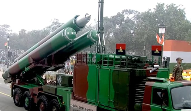 'Brahmos' is a supersonic, high-precision, cruise missile with a 400-km strike-capability. 