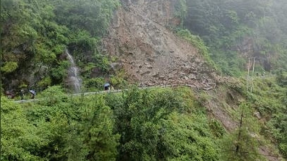 Landslides.