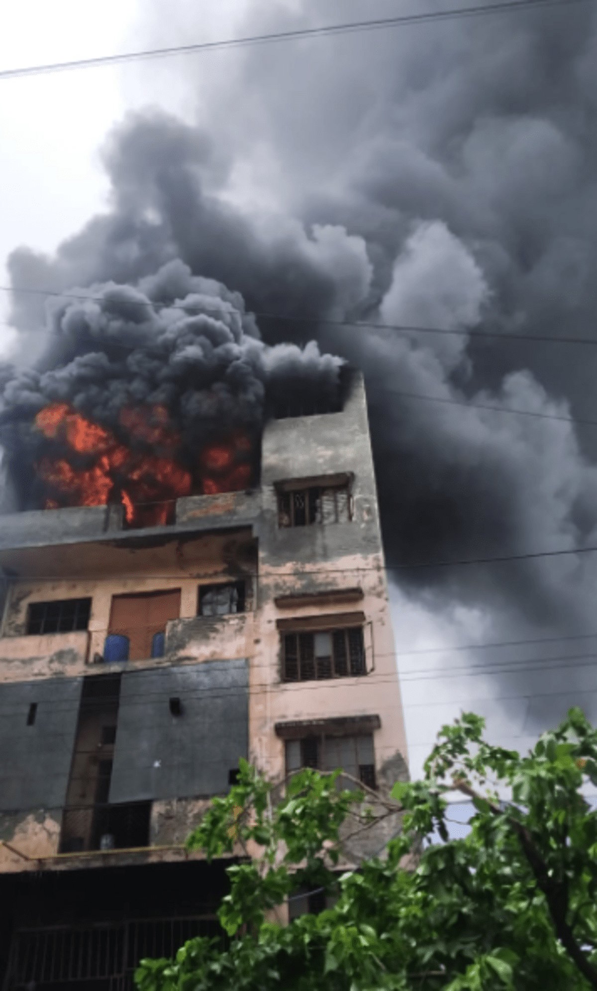 Blaze at plastic granules factory in Delhi's Bawana, 15 fire tenders rushed