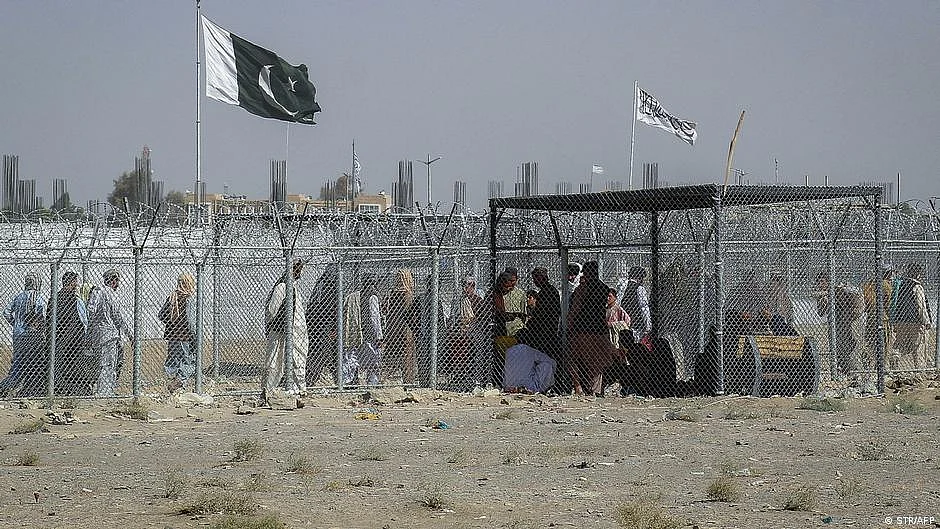 Pakistan shares a restive border with Afghanistan