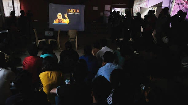 Screening of the BBC Documentary, India: The Modi Question
