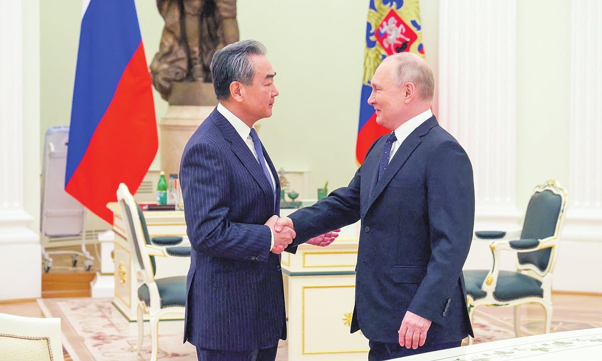 Russia-Ukraine War: Ahead of war anniversary, Putin threatens to boost nuclear capabilities, meets Wang Yi
