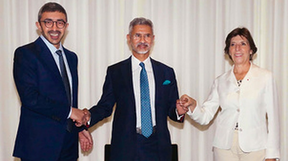 India, France and UAE unveil plans for cooperation under trilateral framework
