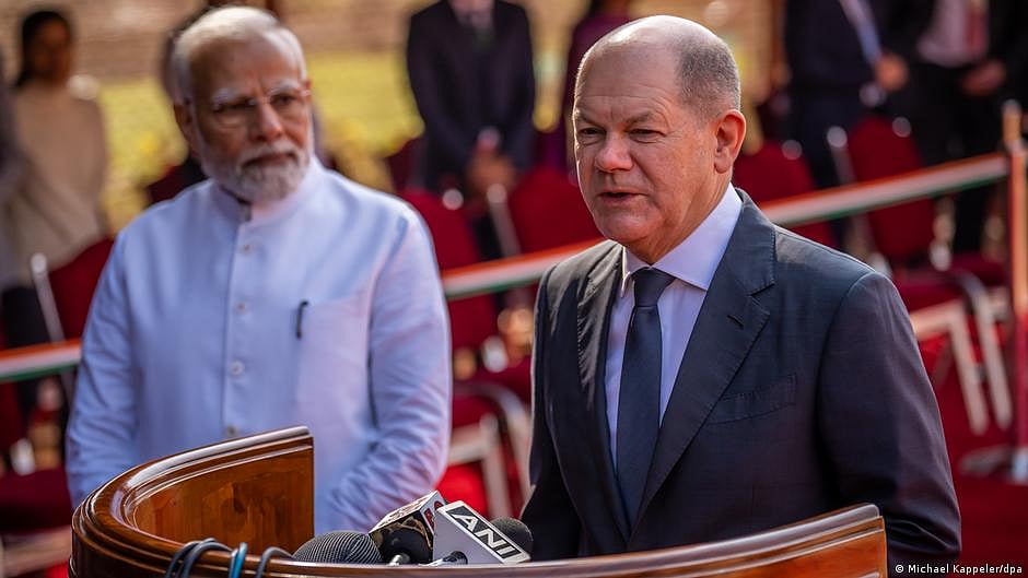 Germany's Scholz arrives in India to 'deepen' ties