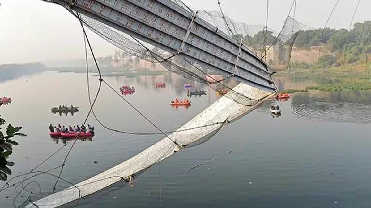 Corroded wires, welded suspenders behind Morbi bridge tragedy: SIT report