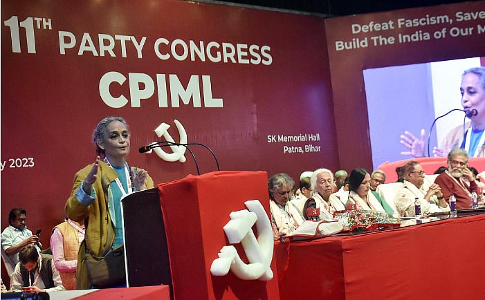 Arundhati Roy at CPI(ML) convention: Hindenburg report talks about 'biggest corporate scam' in the country