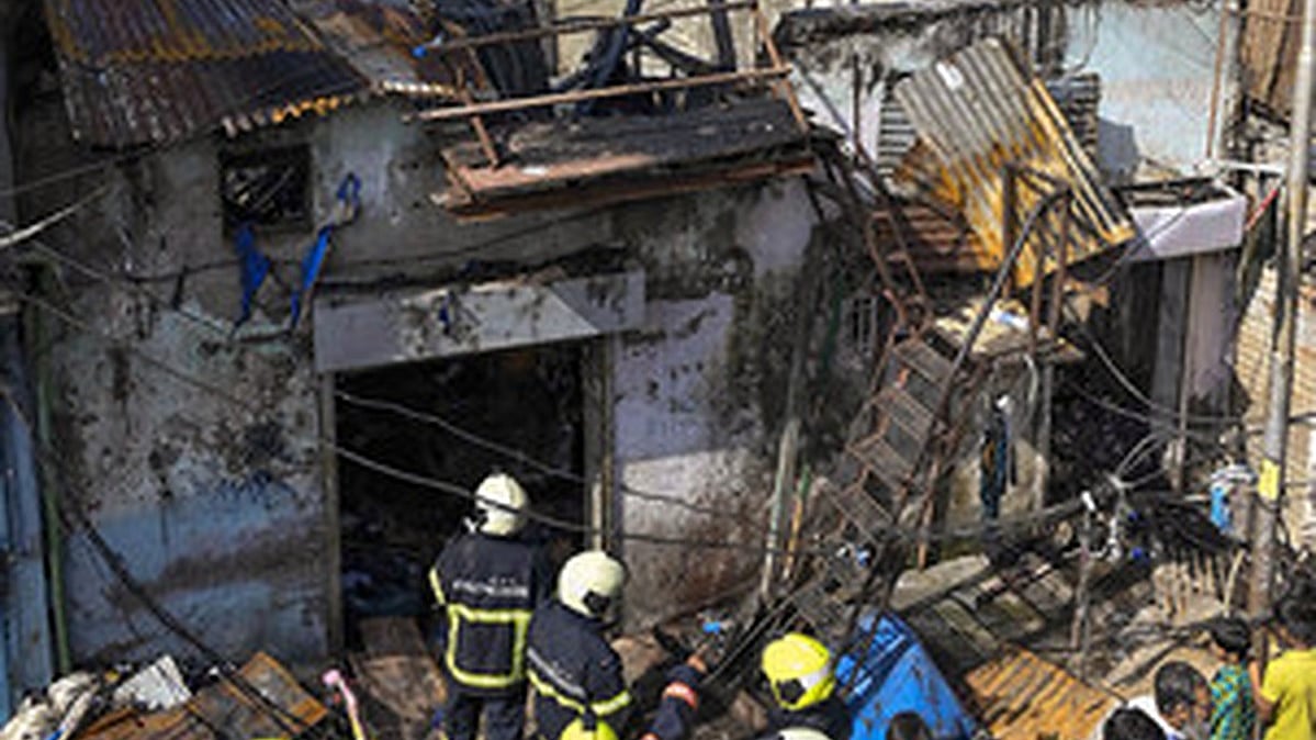 Major fire in Mumbai's Dharavi slum, nobody injured