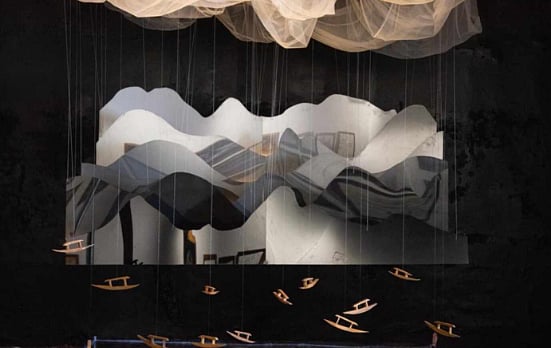 Students of KMEA College of Architecture recreated 'everyday life' of Kashmir through their installations.