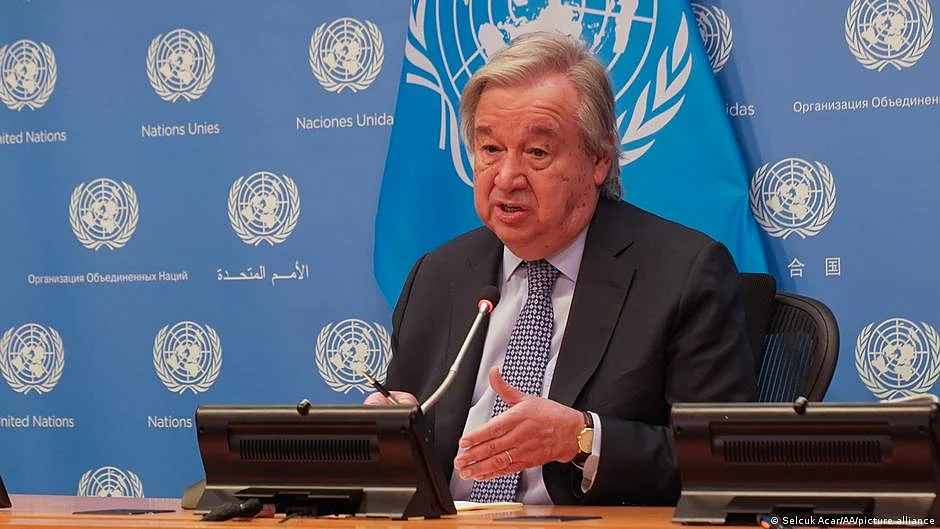 UN Secretary General Antonio Guterres emphasises the disproportionate impact of conflicts on women and calls for immediate action (photo: National Herald archives)