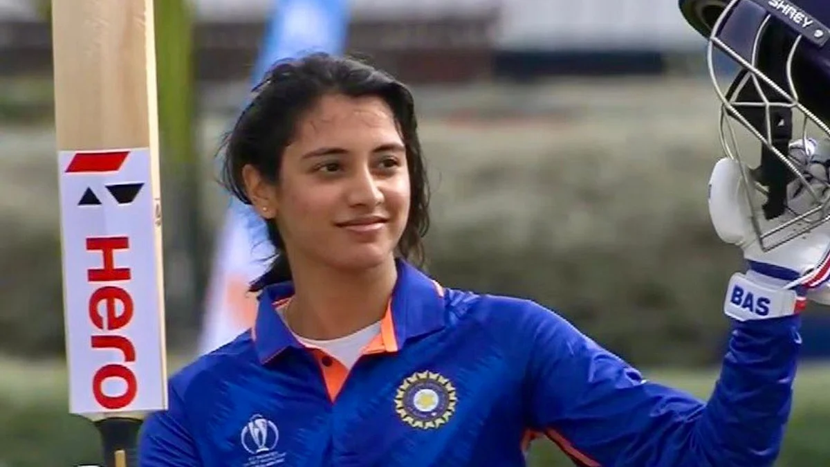 Indian women's cricket vice-captain Smriti Mandhana 