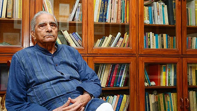Former Union law minister and eminent jurist Shanti Bhushan