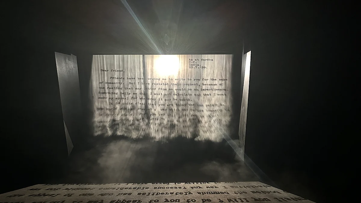 'Covering Letter' by Jitish Kallat