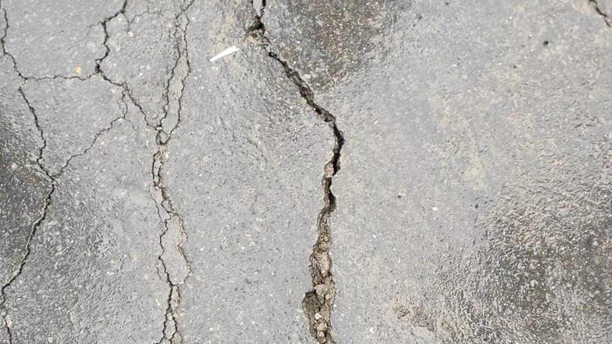 Havoc in the hills: Hours after Uttarakhand announces Char Dham Yatra, cracks appear on Badrinath highway