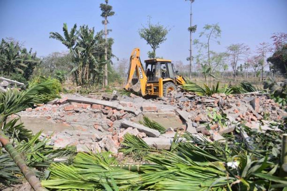 Eviction drive continues for second day in Assam's Sonitpur