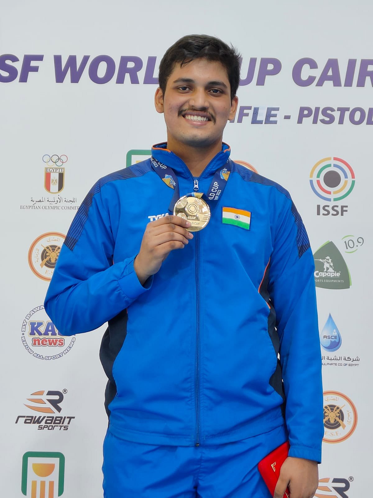 ISSF World Cup: Rudrankksh Patil wins individual gold in 10m air rifle at Cairo
