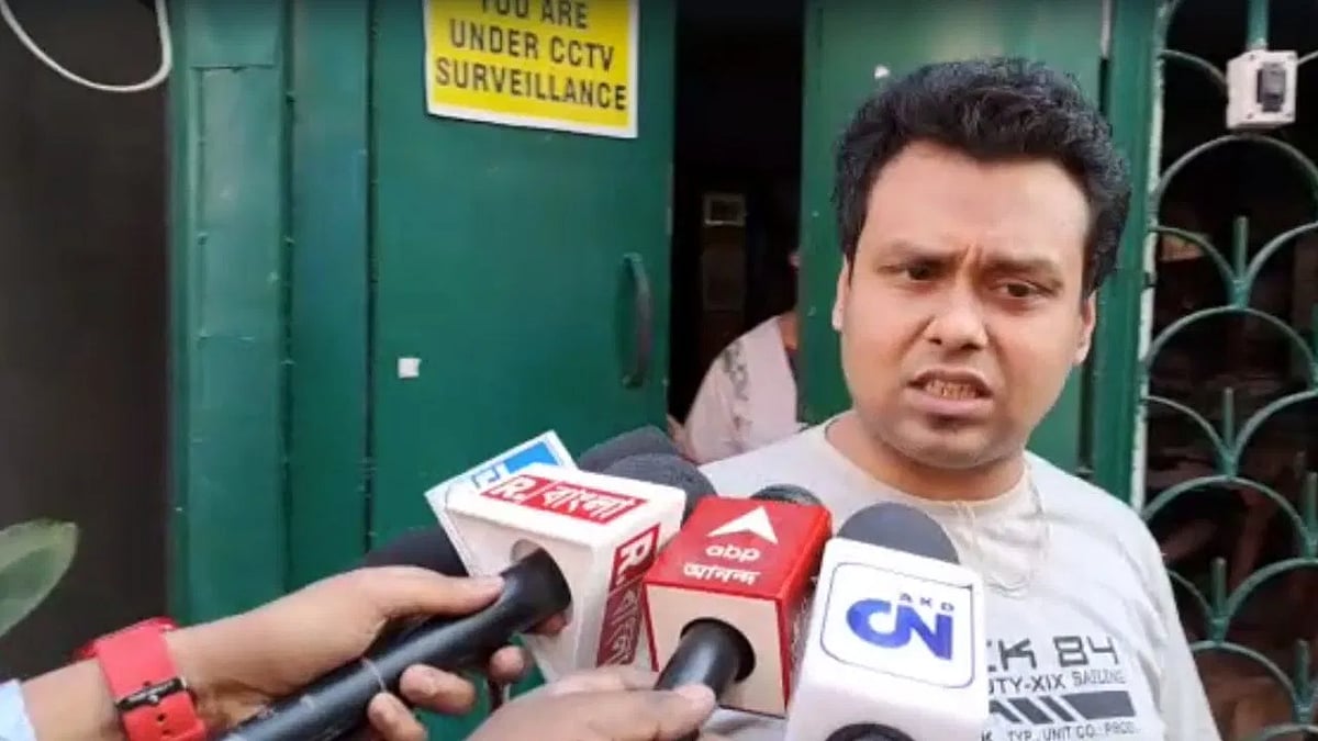 West Bengal Congress spokesperson Kaustav Bagchi