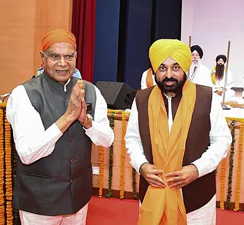 Punjab Guv vs chief minister: Bhagwant Mann thanks SC for 'historic' decision