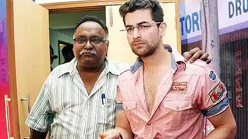 Neil Nitin Mukesh (right) with Pradeep Sarkar