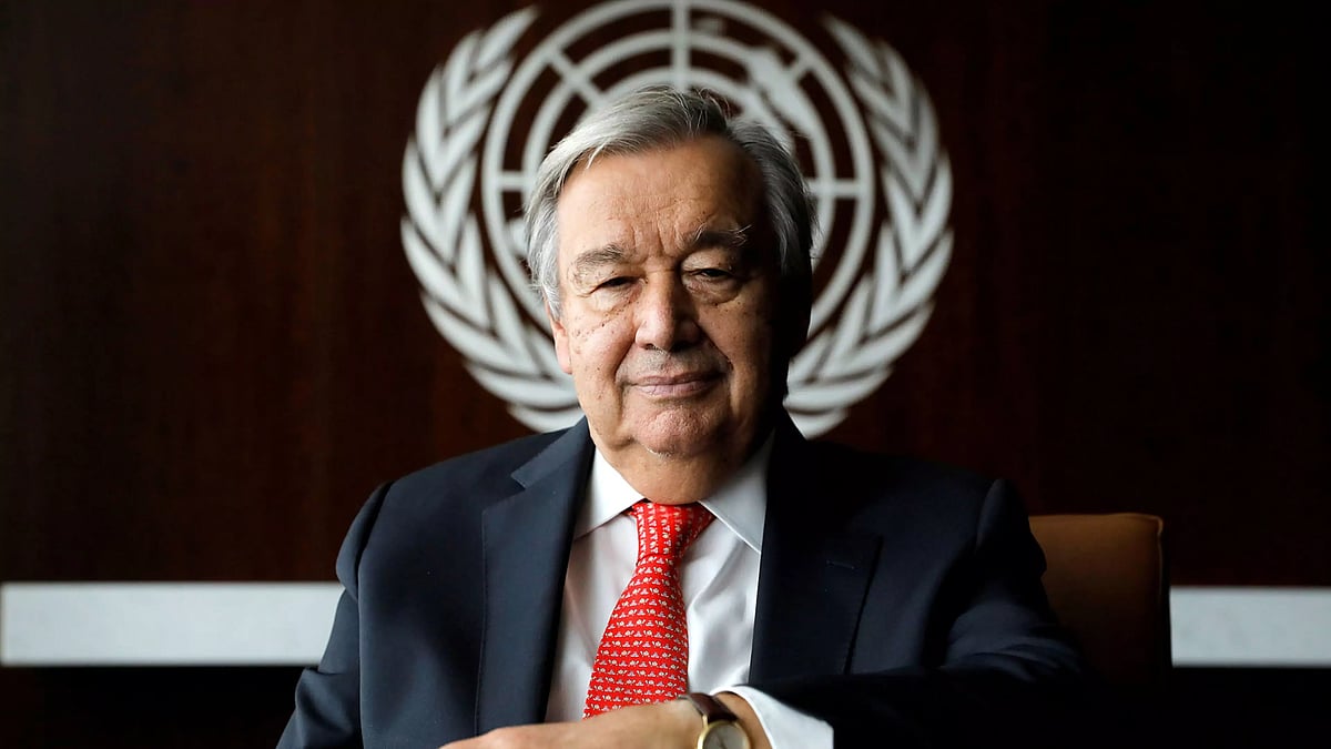 UN Secretary General Antonio Guterres