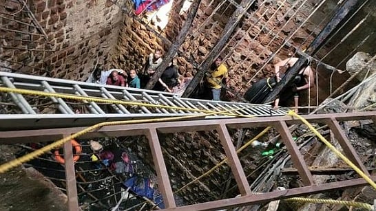 13 dead, girl still missing after stepwell collapse in Indore temple