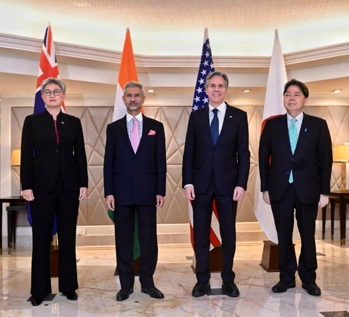 Quad foreign ministers announce setting up of Quad working group on counter-terrorism