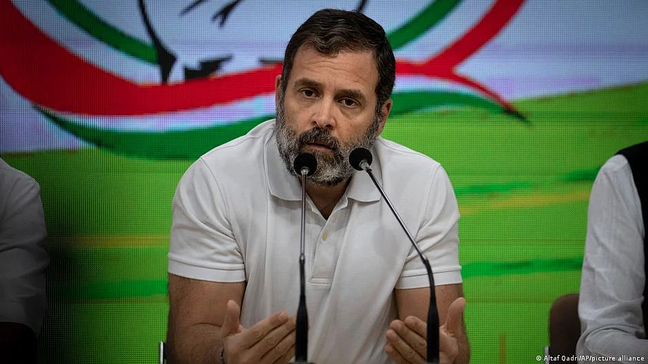 Congress leader Rahul Gandhi, who addressed a press conference in Mumbai on 31 August, where he was asked his opinion on the special Parliament session (photo: National Herald archives)