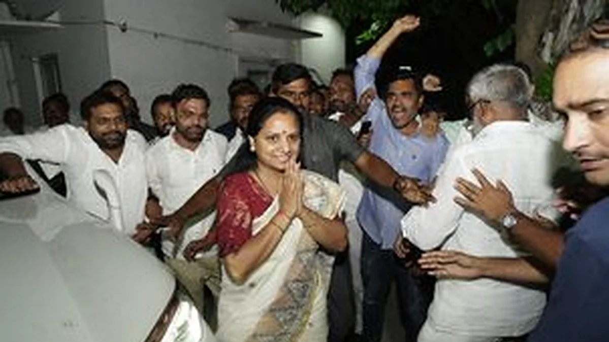 BRS MLC Kavitha to hold round table conference on women's quota bill in Delhi on Mar 15