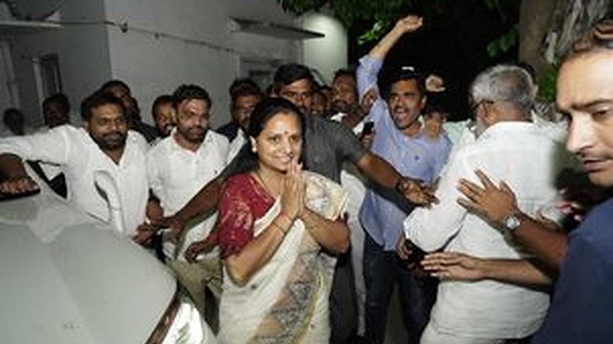 BRS MLC Kavitha to hold round table conference on women's quota bill in Delhi on Mar 15