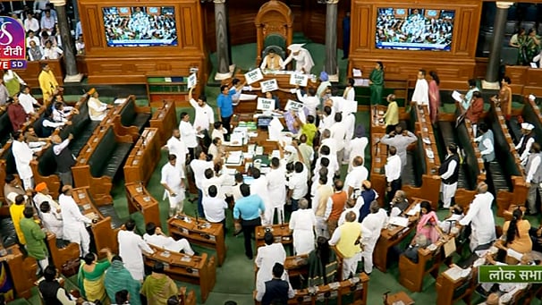 RS proceedings adjourned till 2 pm as govt, oppn trade barbs over Rahul, Adani issues