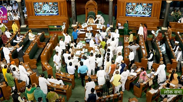 LS adjourned till 2 pm amid Oppn protest on Adani-Hindenburg issue