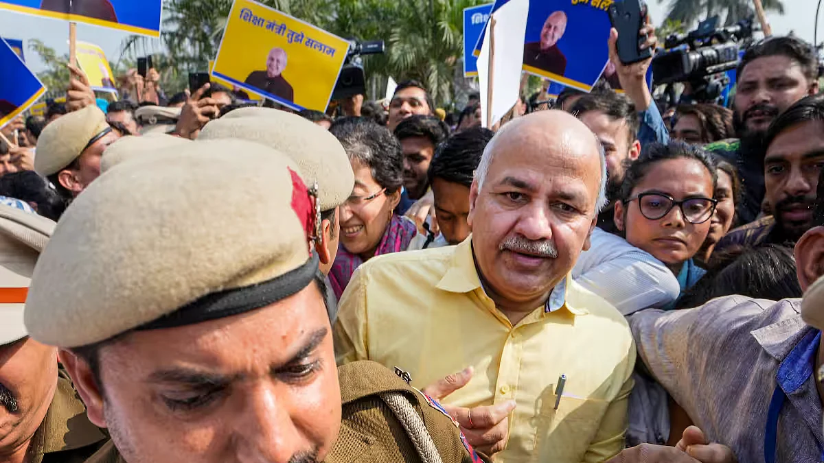 Delhi excise scam: ED questions Sisodia second time in Tihar