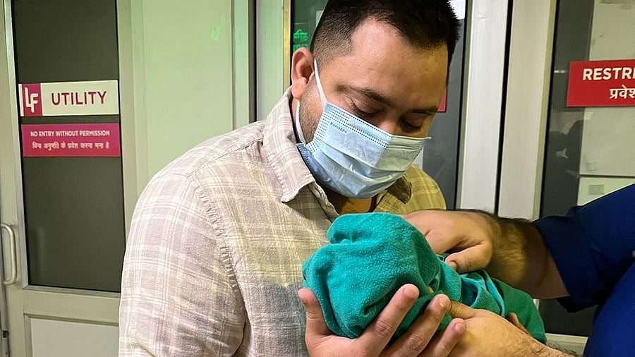Tejashwi Yadav becomes father, RJD celebrates