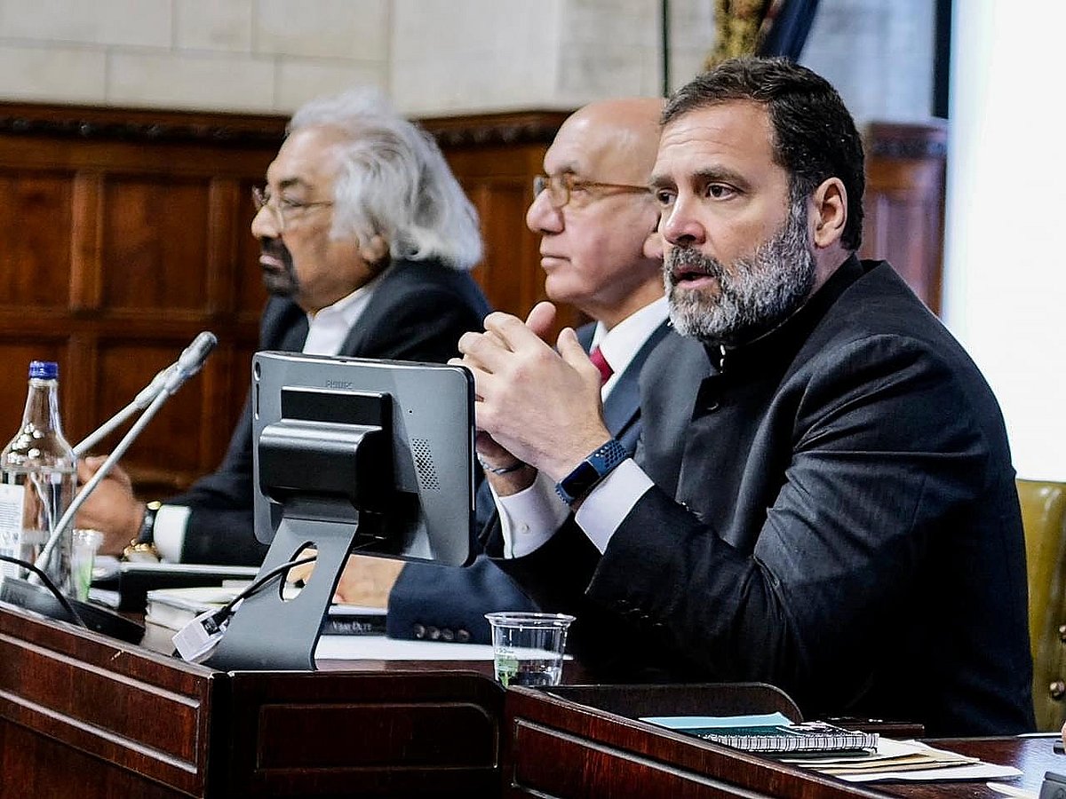 In London, Rahul Gandhi calls RSS 'fascist'