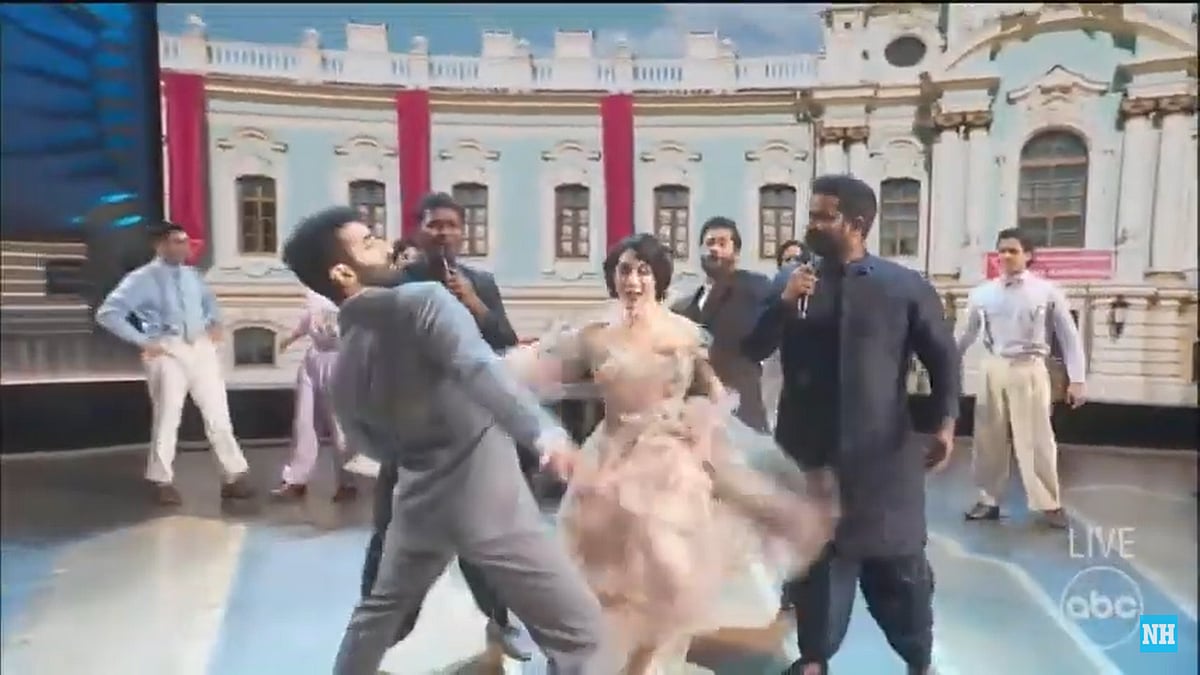 'Naatu Naatu' becomes first Indian song to win the Oscar for Best Original Song beating Lady Gaga, Rihanna