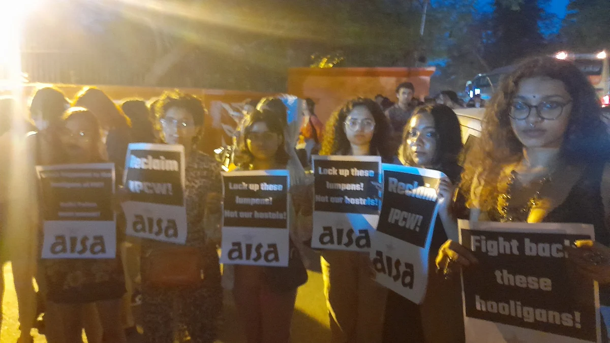 DU women's college students claim men scaled walls, harassed them during fest