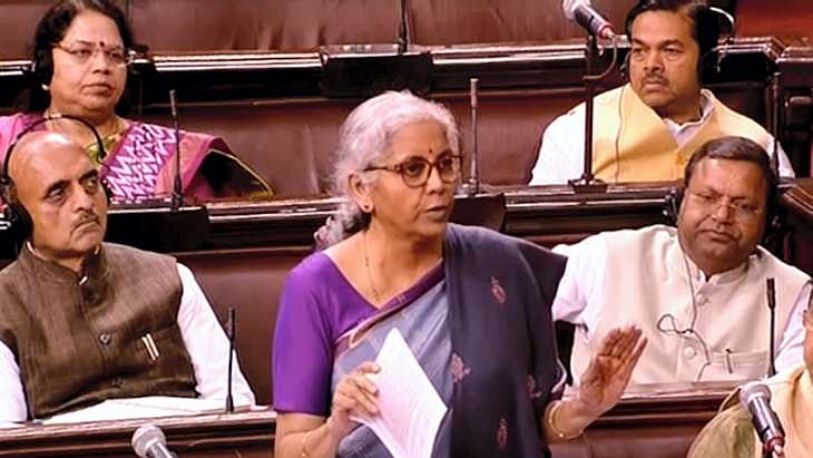 Finance Minister Nirmala Sitharaman