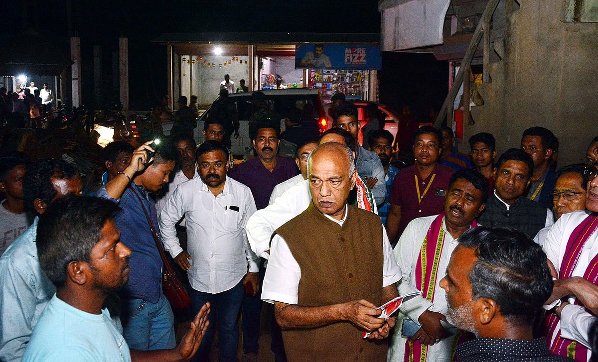 Watch: Chanting 'Jai Shri Ram' BJP 'goons' attack Opposition leaders in Tripura