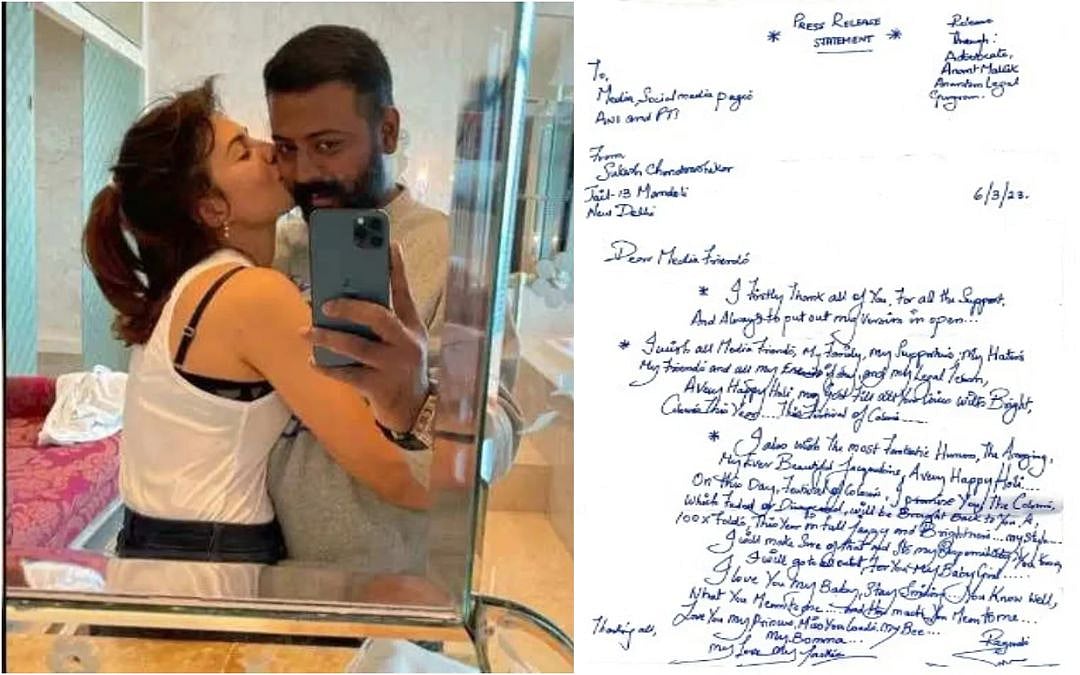 'My ever-beautiful Jacqueline': Jailed Conman Sukesh Chandrashekhar sends Holi greetings
