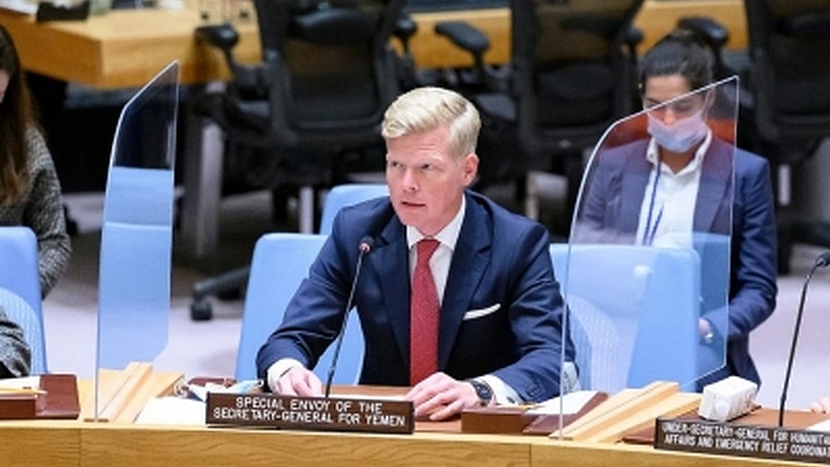 UN envoy calls for dialogue, compromises to achieve long-lasting peace in Yemen