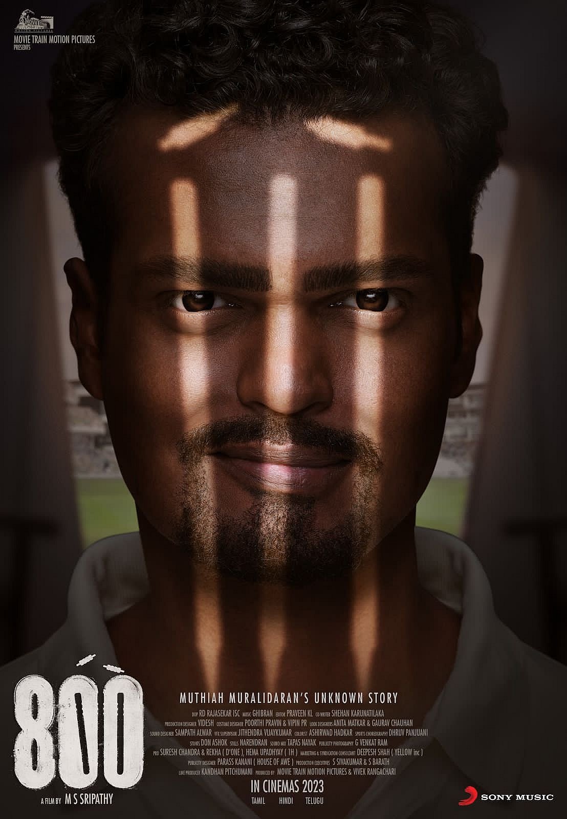 First look of cricket legend Muralidharan's biopic '800' released