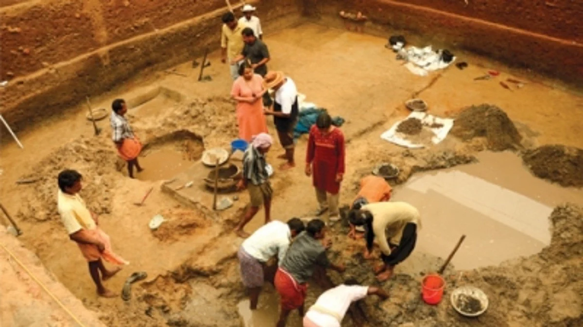 Archeological site at Pattanam (IANS  Photo)