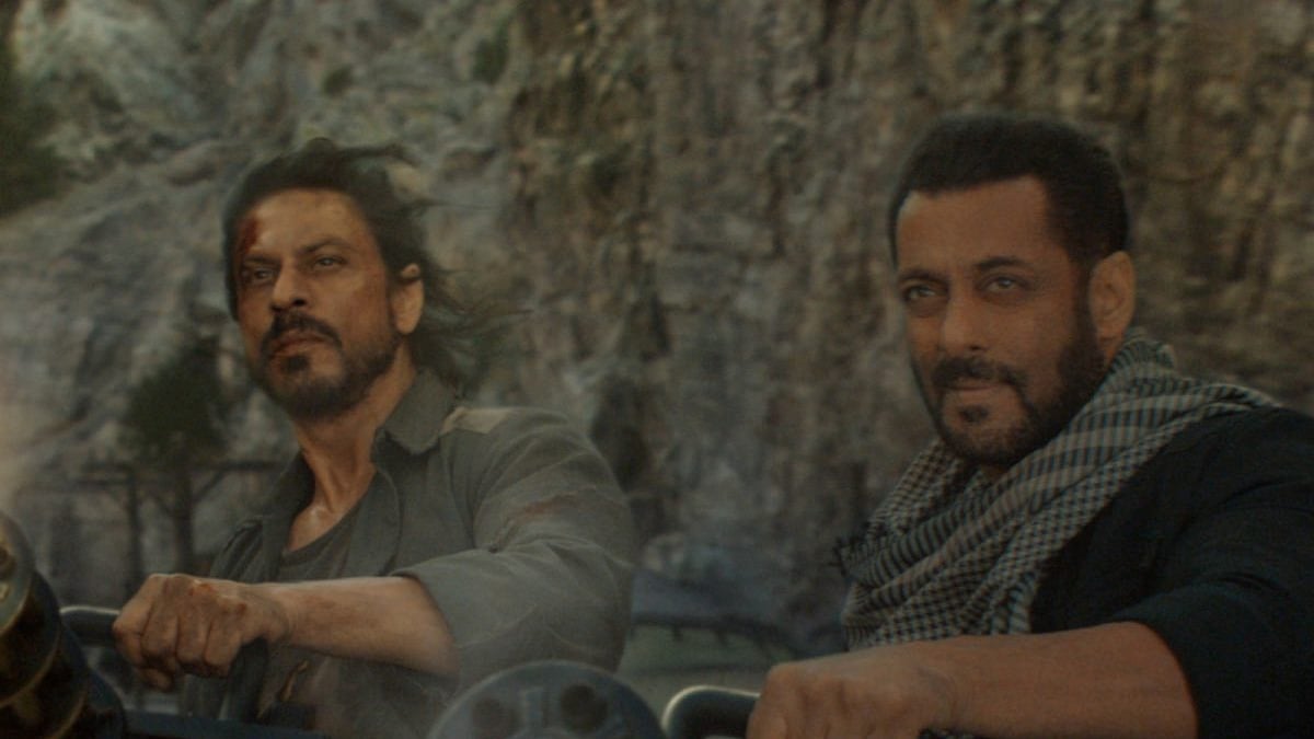 Shah Rukh Khan and Salman Khan in Pathaan (2023)