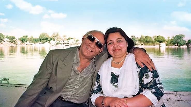 Yash Chopra and Pamela Chopra