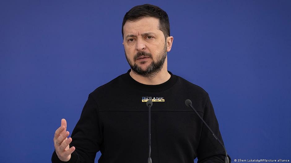 Ukrainian President Volodymr Zelenskyy