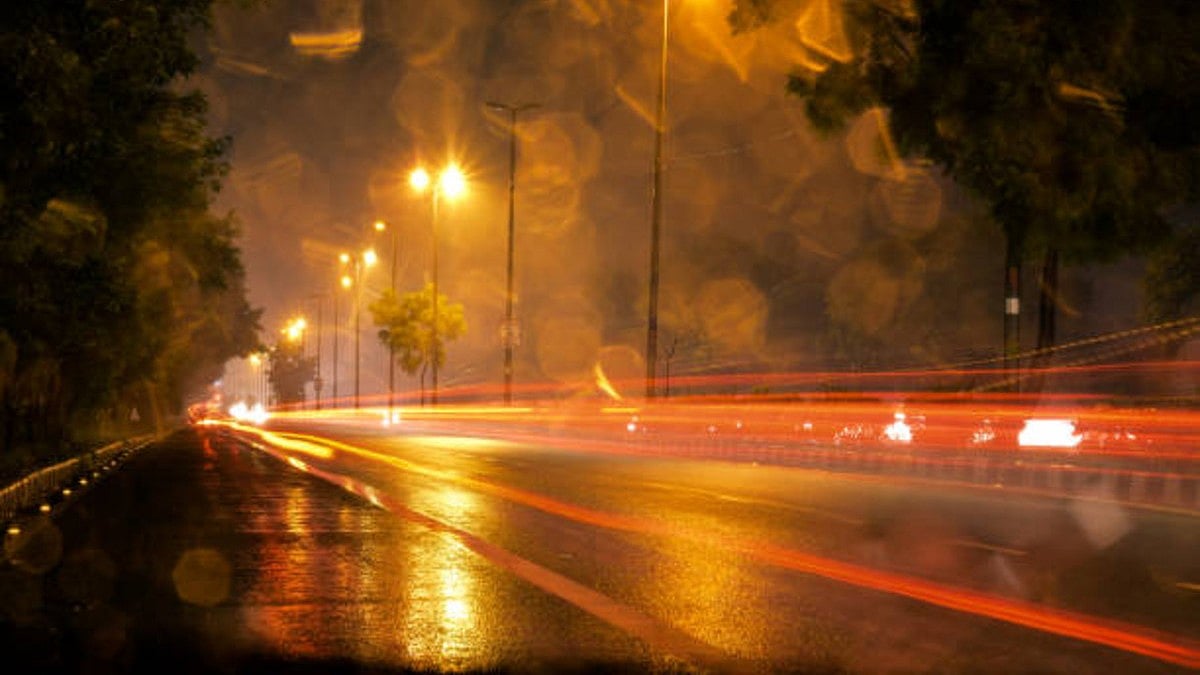 A city street at night (Representative Image)
