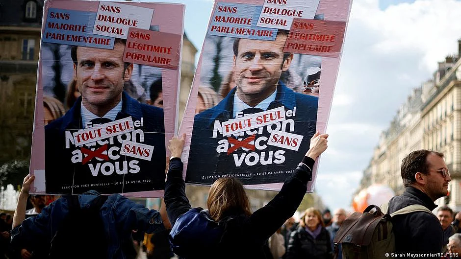 French pension reforms: Macron signs controversial law