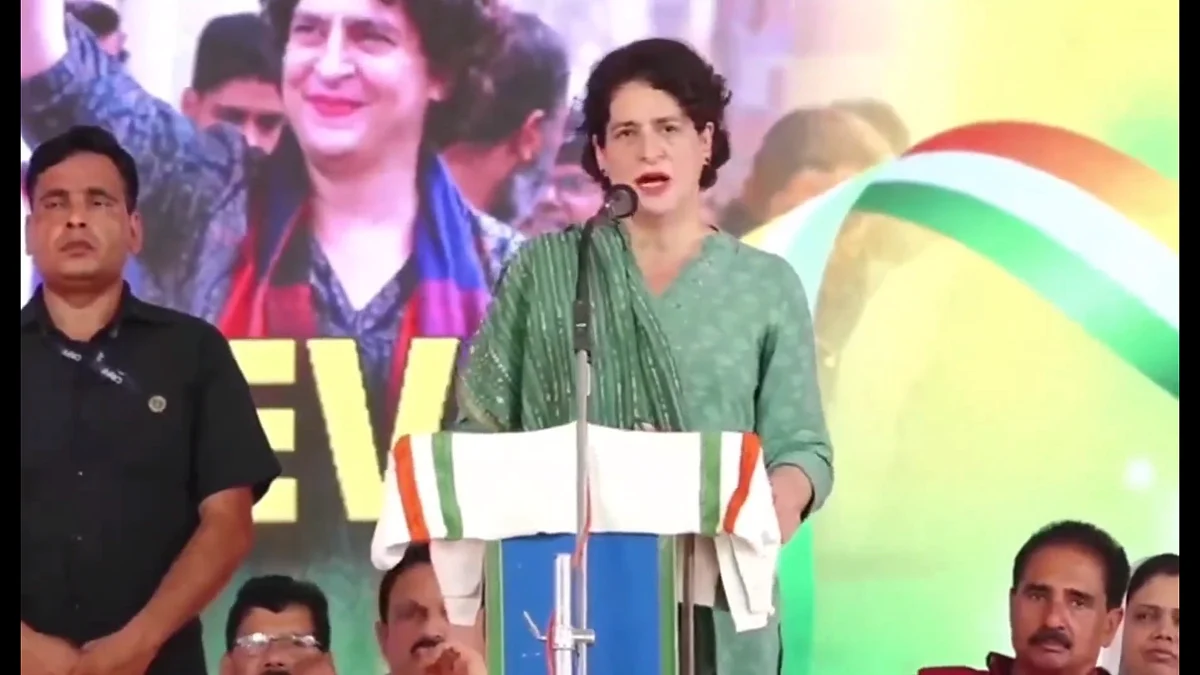 Watch: Rahul 'mercilessly attacked' for raising questions, says Priyanka Gandhi